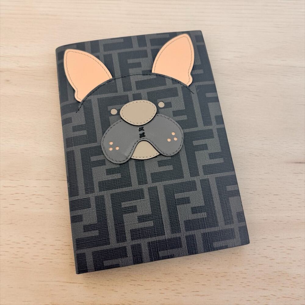Fendi Fabric Frenchie Notebook